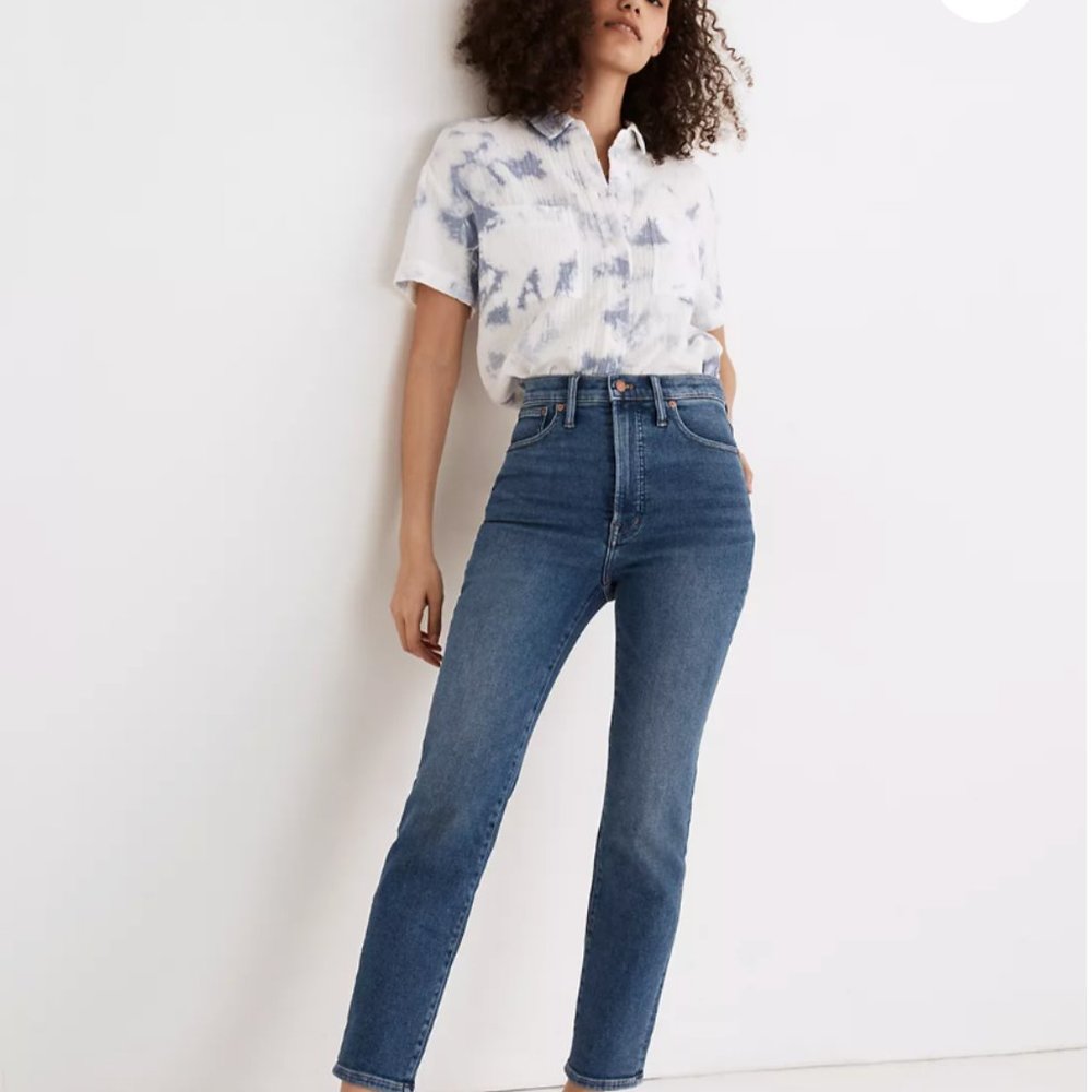 Madewell Perfect Vintage Jean in Maplewood Wash